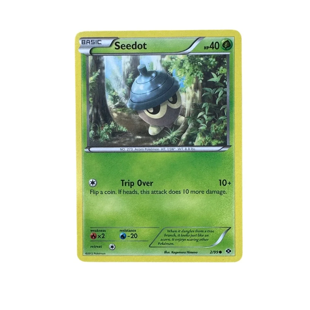 Seedot - 2/99 - Common - Pokemon Card - Emerging Powers -‎ 2012 MP/LP